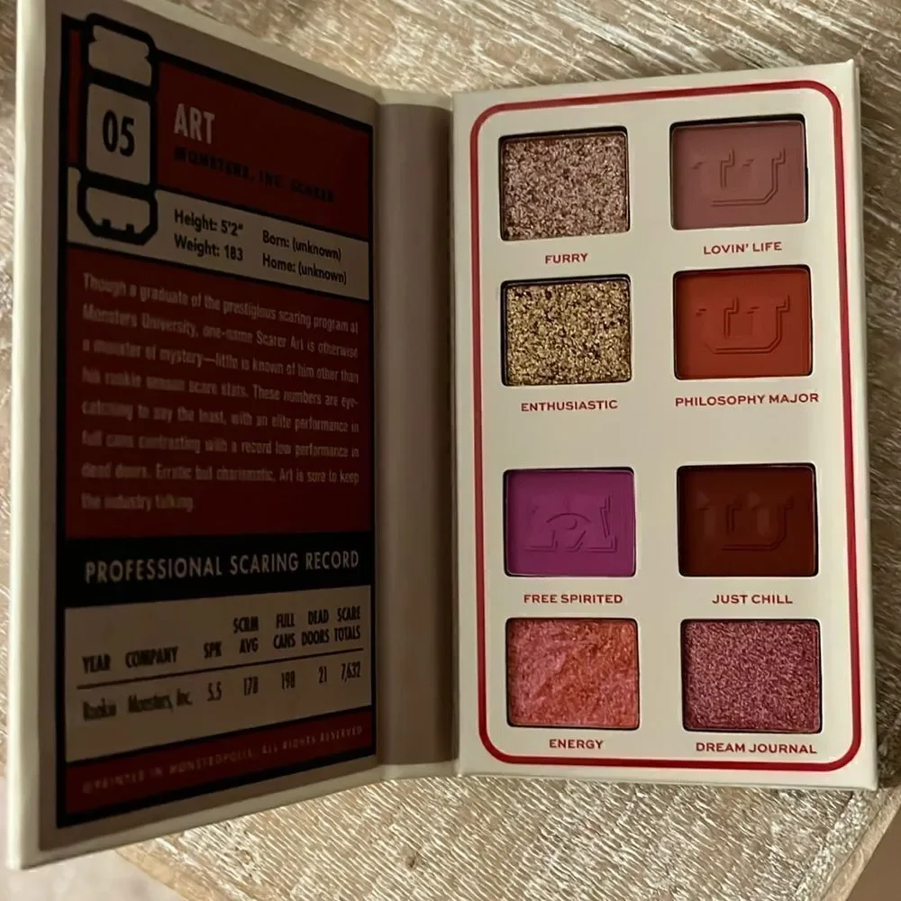 Revolution x Monsters  Inc University Eyeshadow Palette